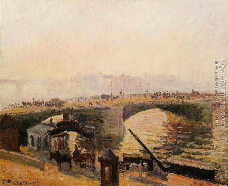 Camille Pissarro : Fog, Morning, Rouen
